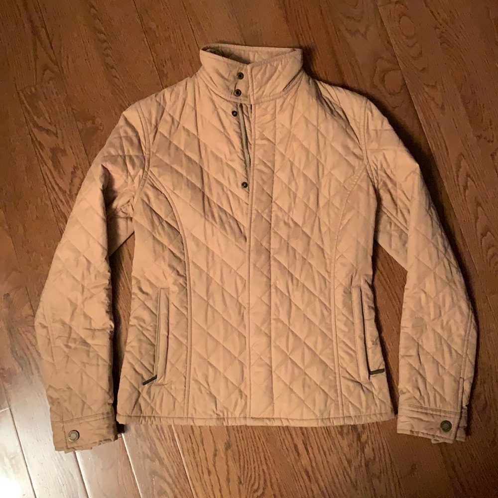 Women’s Ralph Lauren black label pan diamond quilted jacket, size small